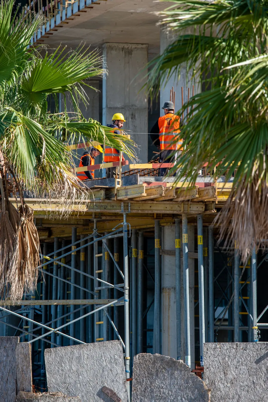 Building under construction